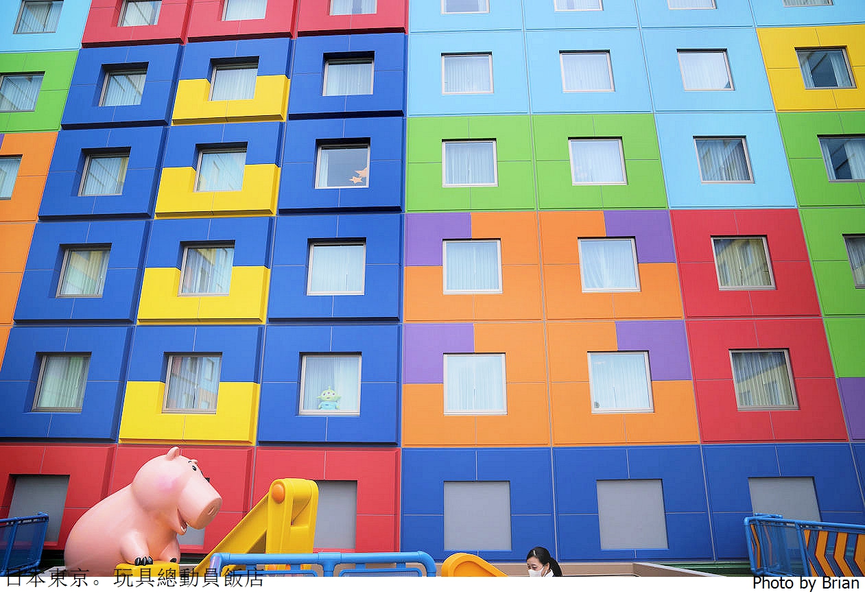 東京迪士尼住宿推薦。大人小孩都愛東京迪士尼度假區玩具總動員飯店 @布萊恩:觀景窗看世界。美麗無限
