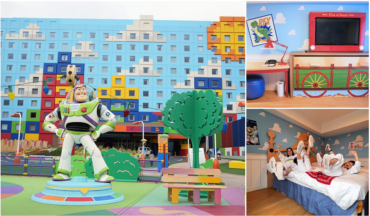 東京迪士尼住宿推薦。大人小孩都愛東京迪士尼度假區玩具總動員飯店 @嘿!部落!