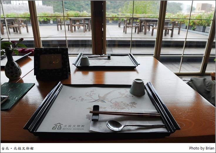 台北北投文物館怡然居。在日式建築中享受美食 @布萊恩:觀景窗看世界。美麗無限