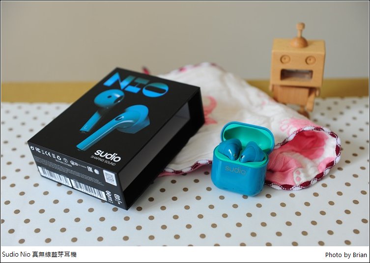 Sudio Nio 真無線藍芽耳機開箱。北歐品牌Nio極光限量版耳機 @布萊恩:觀景窗看世界。美麗無限