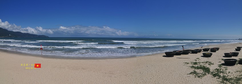 世界第六細白沙灘。中越峴港(Da Nang) @布萊恩:觀景窗看世界。美麗無限