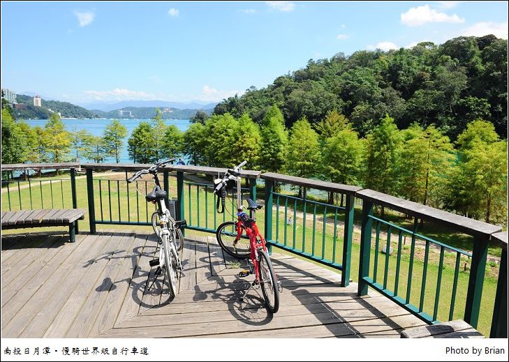 南投日月潭。在最美日月潭自行車道上騎單車環湖 @布萊恩:觀景窗看世界。美麗無限