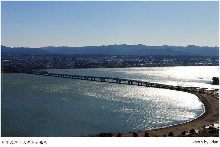 日本滋賀住宿推薦。大津王子飯店(Otsu Prince Hotel)住在琵琶湖畔的小奢華 @布萊恩:觀景窗看世界。美麗無限