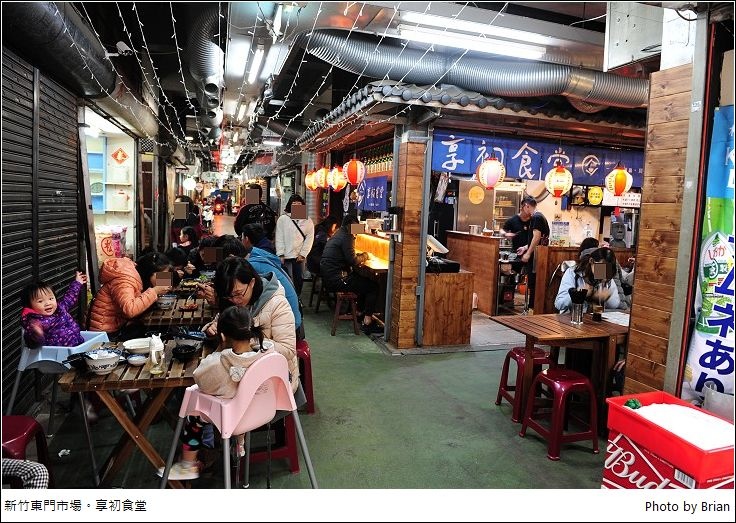 新竹東門市場享初食堂。老市場活化好吃大腸麵線 @布萊恩:觀景窗看世界。美麗無限