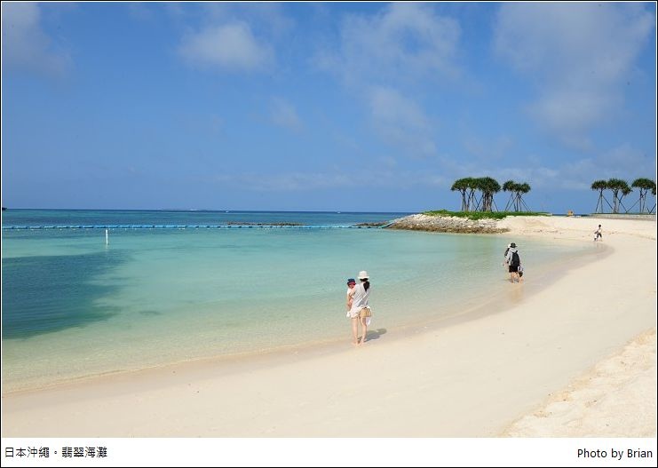 日本沖繩翡翠沙灘。美麗海水族館旁絕美沙灘 @布萊恩:觀景窗看世界。美麗無限