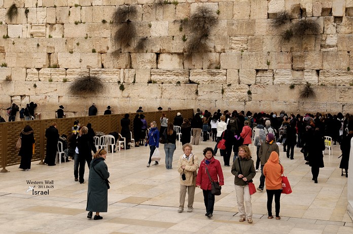 Western Wall(哭牆)。猶太教聖地 @布萊恩:觀景窗看世界。美麗無限