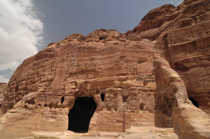 Petra Royal Tombs。皇室墓穴群 @布萊恩:觀景窗看世界。美麗無限